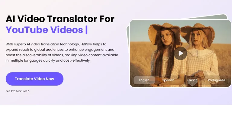 HitPaw AI Video Translator