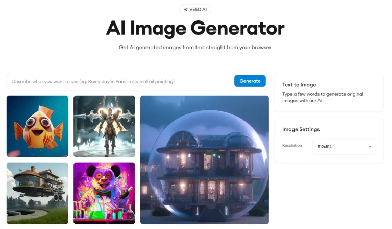 VEED AI Image Generator