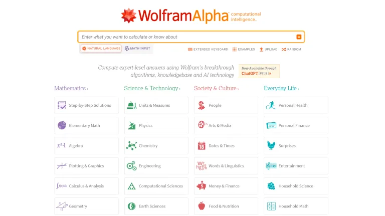 Wolfram Alpha