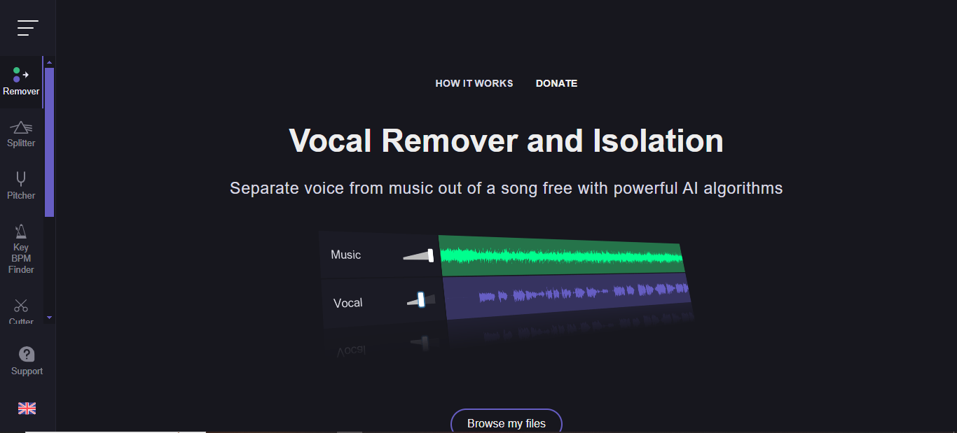 vocal remover and isoation